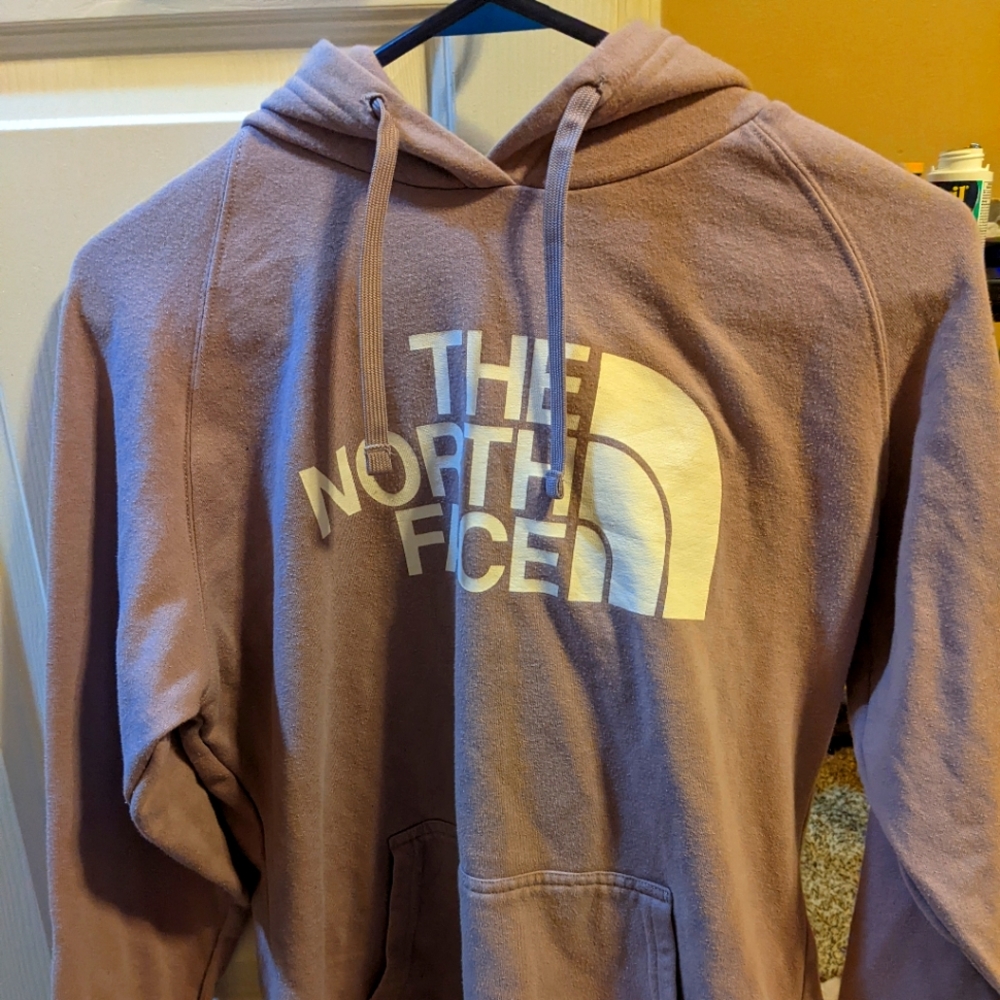 The north face hooded sweatshirt